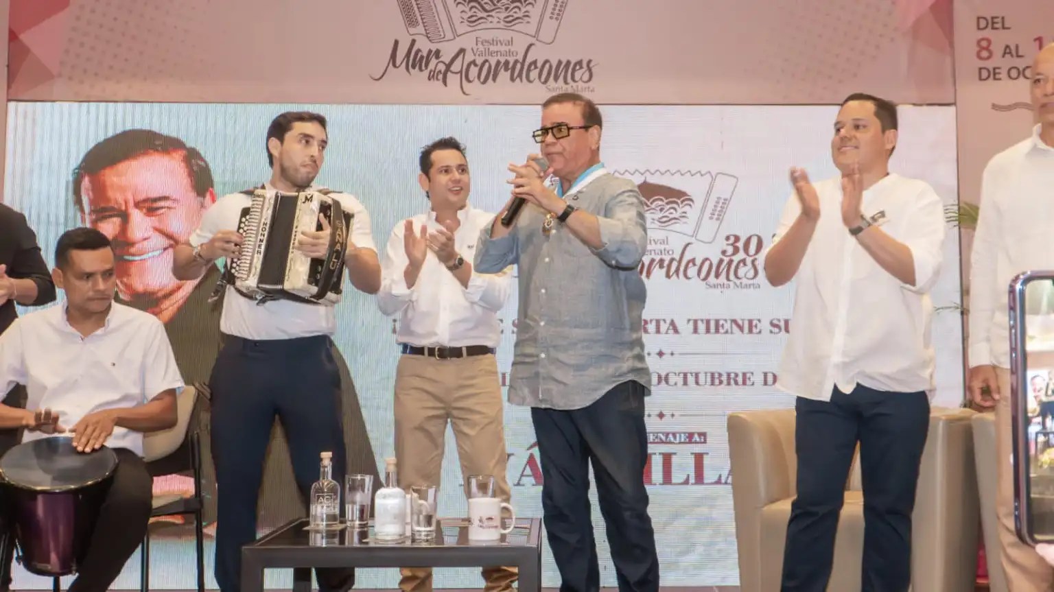 Iván Villazón respalda el Festival Mar de Acordeones que le rendirá homenaje en Santa Marta