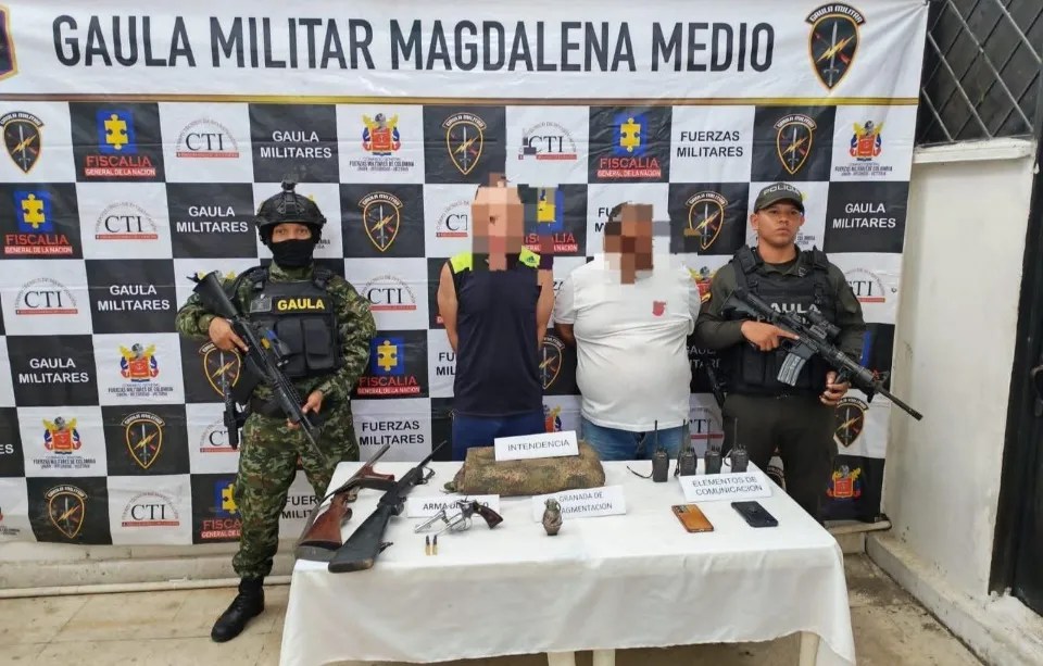 Capturan a presunto coordinador logístico del Clan del Golfo en Gamarra