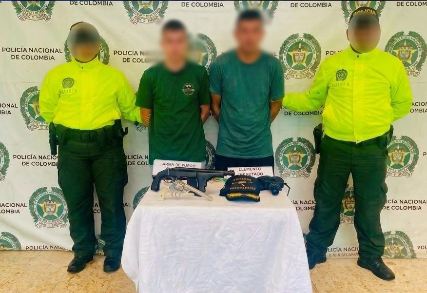 Capturan en San Martín a dos presuntos integrantes de las ACSN señalados de labores de inteligencia