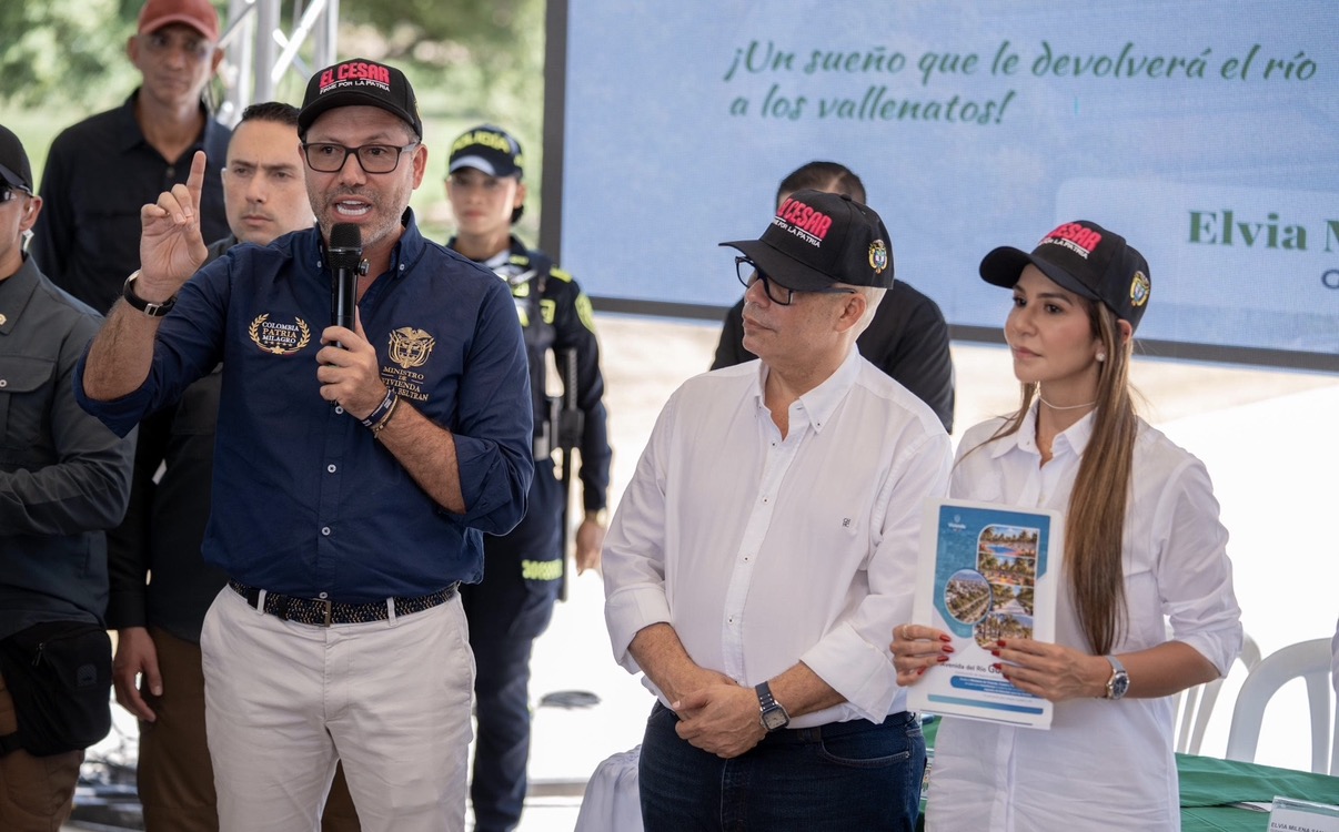 Malecón del río Guatapurí recibió viabilidad técnica y se acerca a la licitación por $160.000 millones