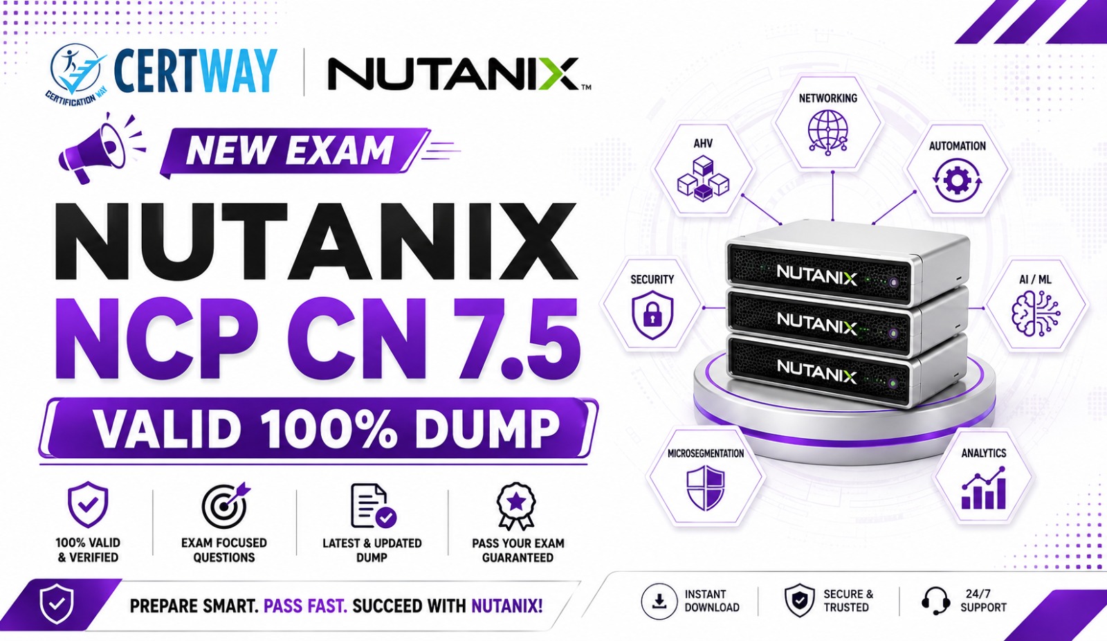 Nutanix Certified Professional – NCP CN 7.5 EXAM DUMP & Practical TEST