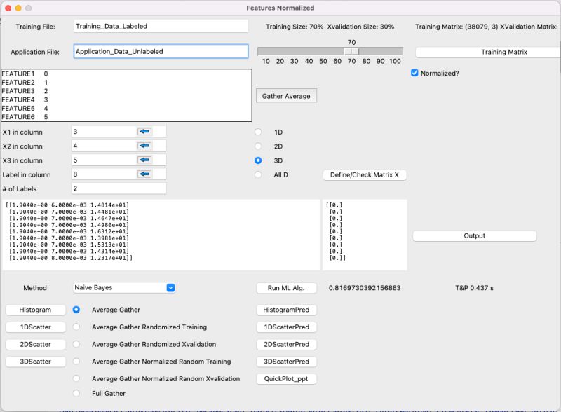 Machinelearninggui An Interface To Test The Performance Of Different Seiskit Machine Learning - Desktop Geometric Backgrounds for Desktop
