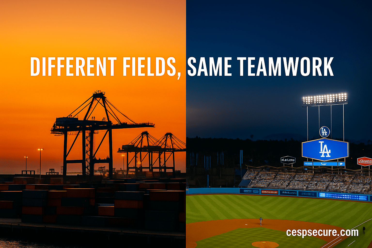 different fields same Teamwork.