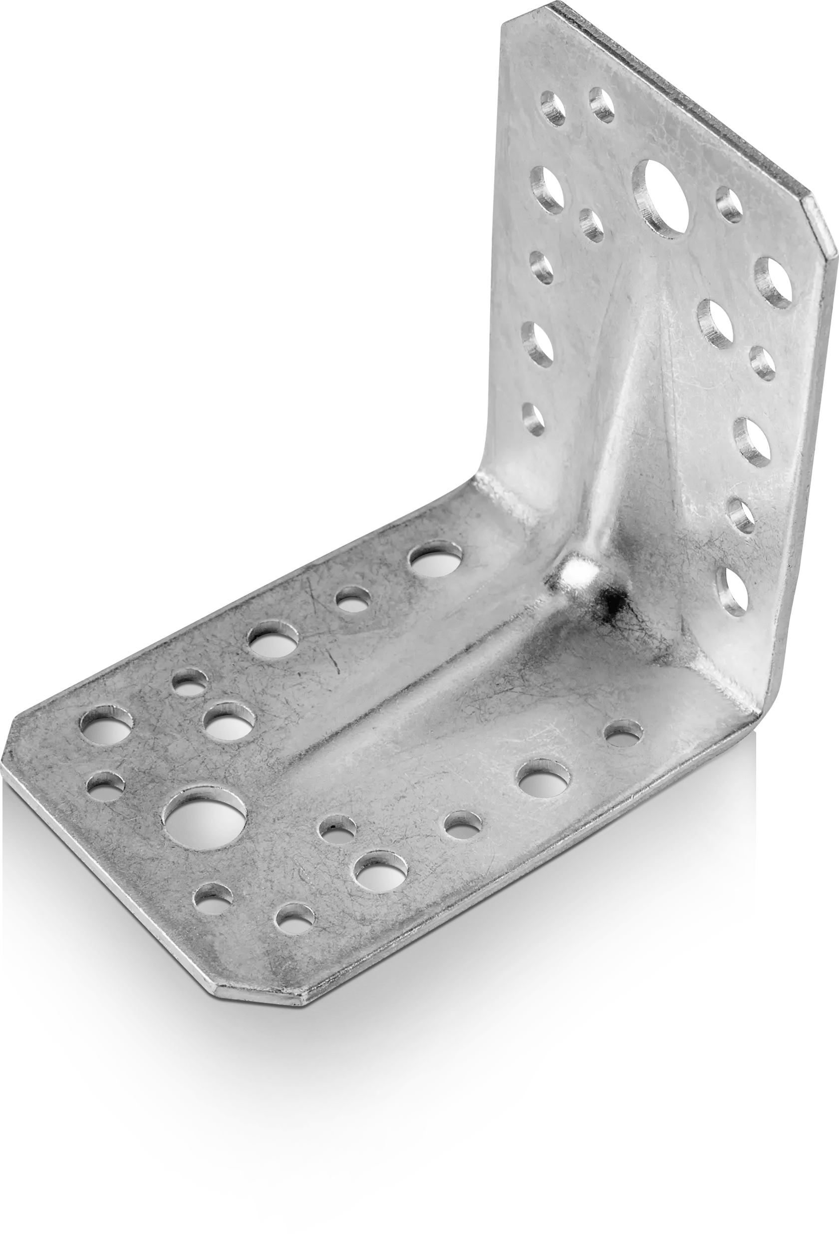 90mm x 90mm White Angle Bar/Holder -1Pc - Image 1