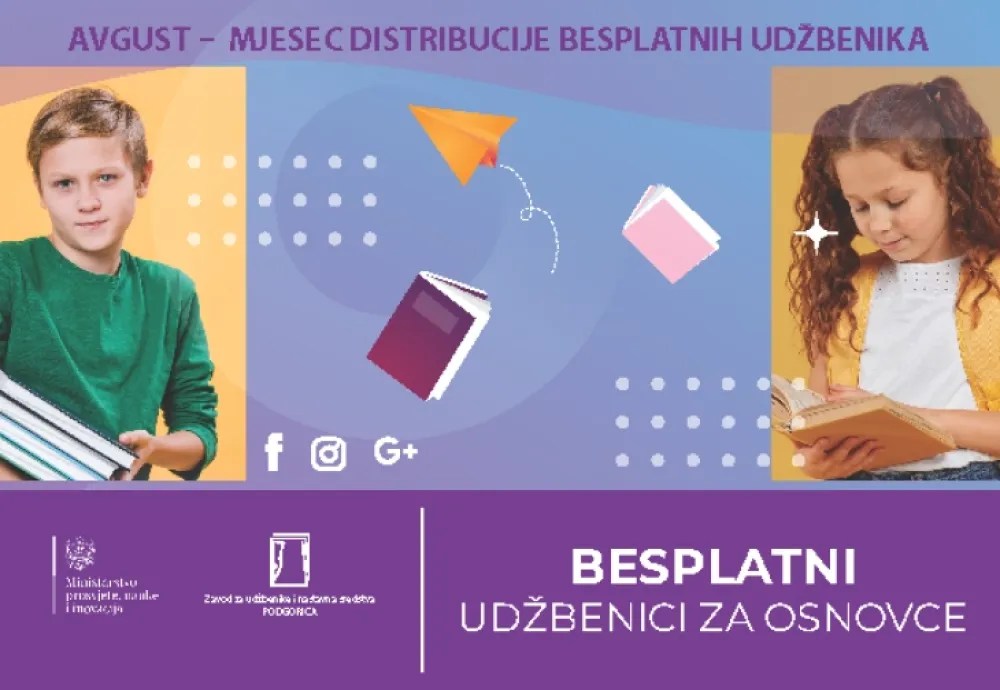 U ponedjeljak počinje distribucija udžbenika za osnovce