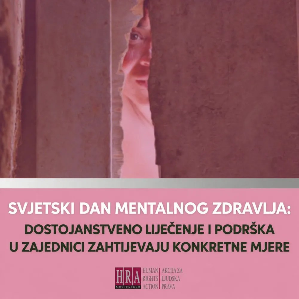 HRA: Dostojanstveno liječenje i podrška u zajednici zahtijevaju konkretne mjere