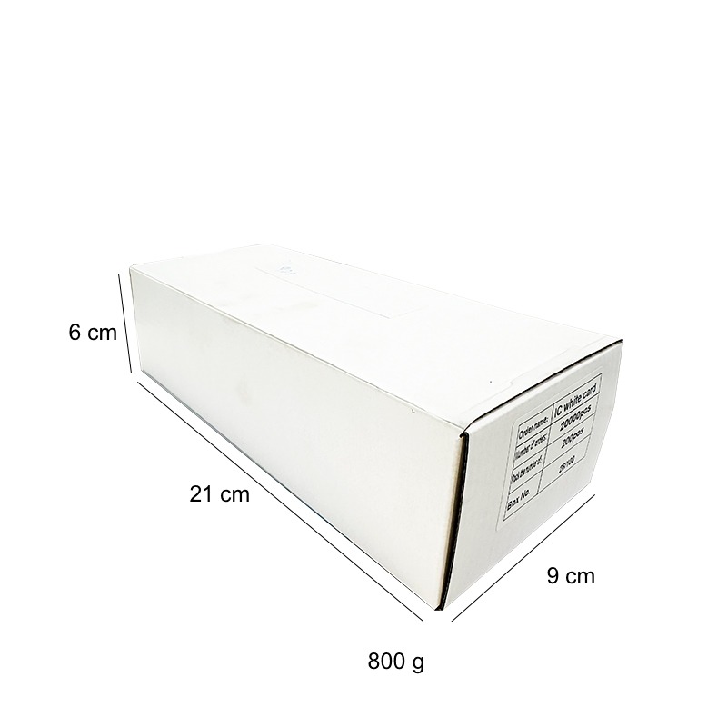 CARTAO RFID 10 DIG PVC TK4100 CLAMSHELL L1 125 KHz PCT 100UN