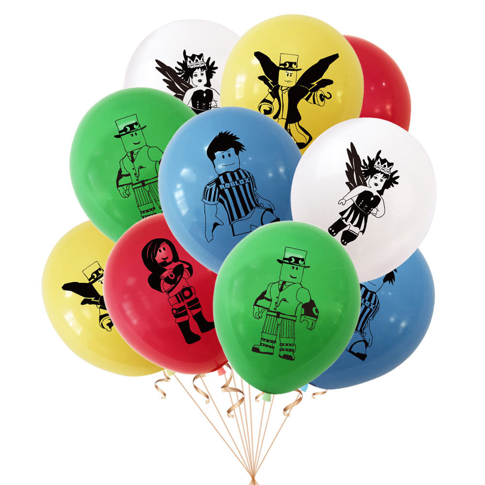 Cualquiera que juegue en roblox, o cualquier otro juego en línea de. 10 Pzs Globos De Latex De 12 Pulgadas Roblox Globos Tematicos Decoracion De Cumpleanos Suministros De Fiesta Shopee Chile