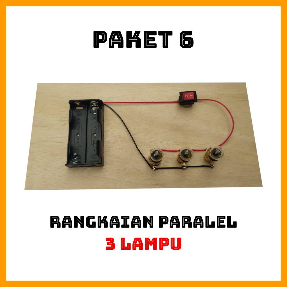 Paket Rangkaian Listrik untuk Praktek SD kelas 6 | Shopee Indonesia