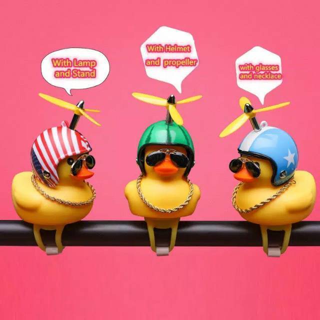 Jual mainan bebek viral / mainan anak / bebek tiktok / bebek helm viral