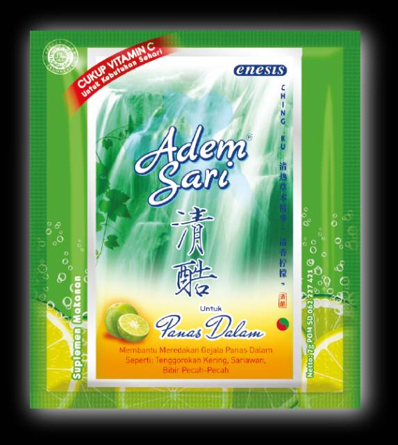 Jual Adem Sari Sachet untuk Panas Dalam, Tenggorokan Kering, Sariawan,  Bibir Pecah-pecah Indonesia|Shopee Indonesia