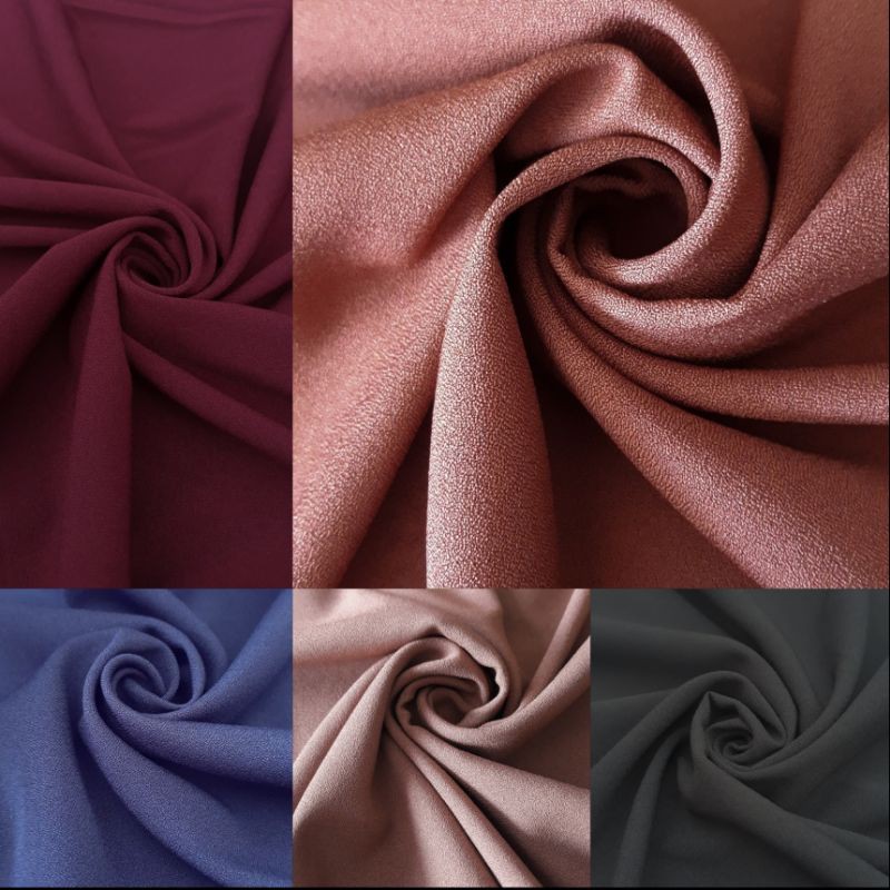 Ada berbagai macam jenis kain untuk gamis yang bisa menjadi pilihan muslimah.,jenis kain,gamis dian pelangi,baju kerja muslim,ragam konten . Kain Ity Crepe Premium Bahan Ity Crepe Kain It Crepe Grade A Shopee Indonesia