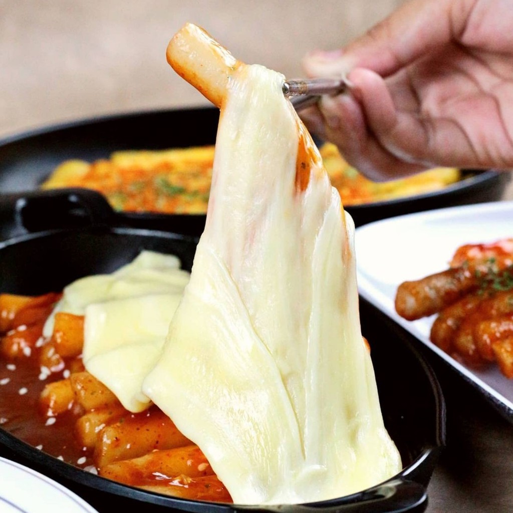 Tteokbokki / Topokki Korea (Termasuk Saus &amp; Keju Mozzarella) Halal | Shopee  Indonesia
