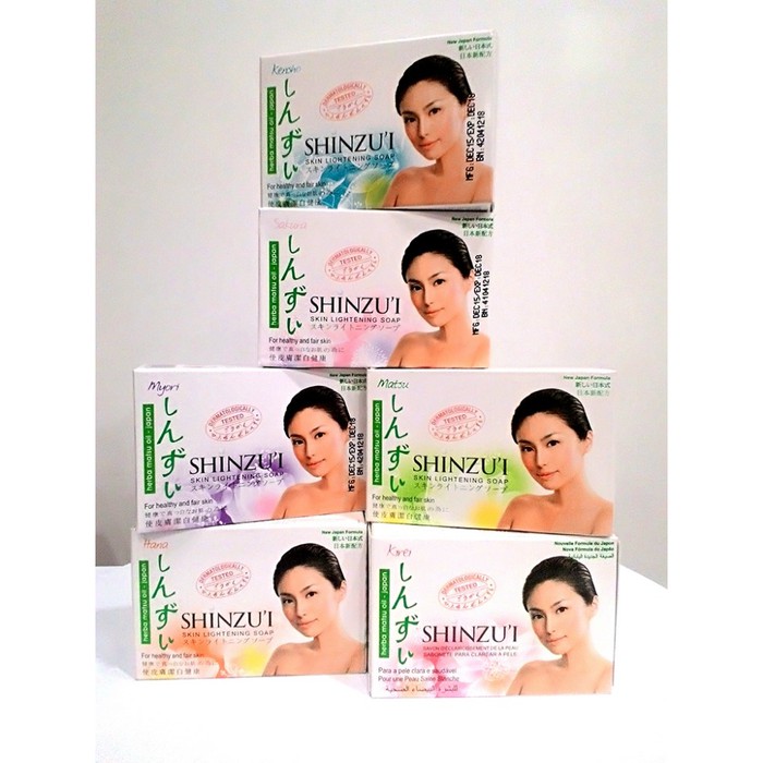 termurah !! (6110) SHINZUI Skin Lightening Soap 85gr / Sabun Batang Shinzui  Limited! | Shopee Indonesia