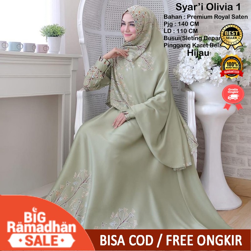 Banyak Ukuran Gamis Wanita Muslimah Lebaran Zaman Now S M L Xl Xxl