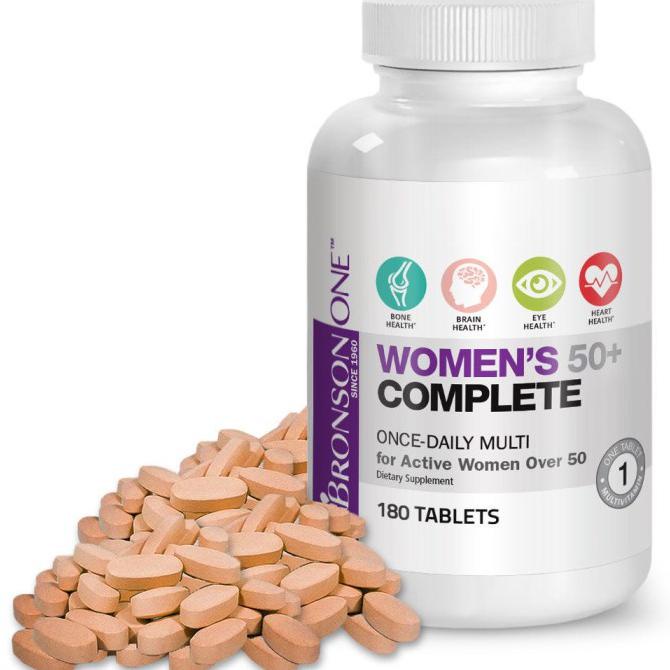 bronson one womens 50 complete once-daily multivitamin - 30 shopee indonesia on bronson women's services phone number