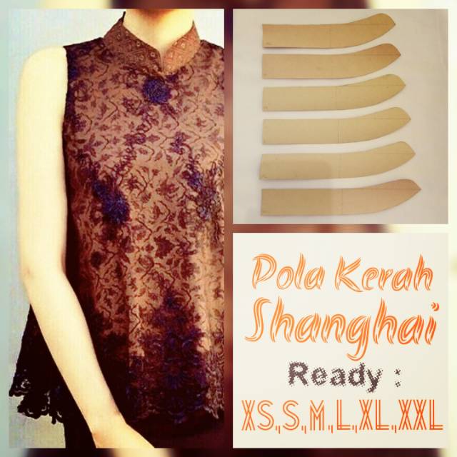 26.11.2018 · cara membuat pola dasar kerah rebah. Jual Pola Kerah Shanghai Ready Semua Ukuran Shopee Indonesia