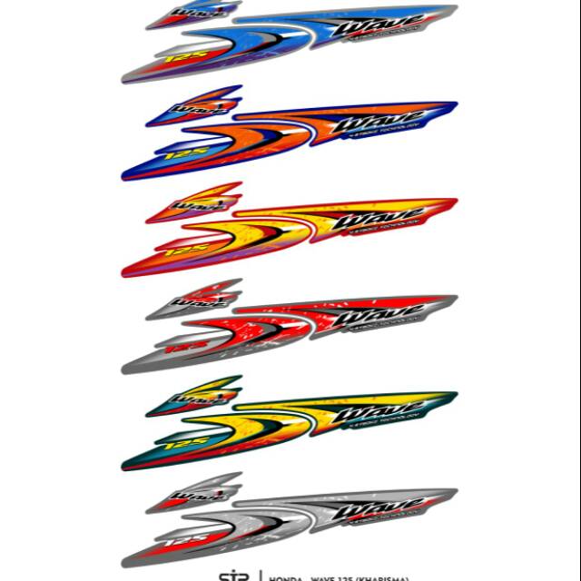 0694 stiker striping list variasi karisma x simpel desain. Sticker Striping Honda Karisma Wave Shopee Indonesia