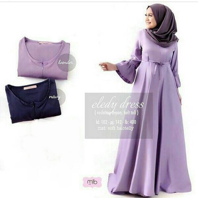 Baju Muslim Wanita Baju Muslim Dress Sederhana Dress Simple Baju