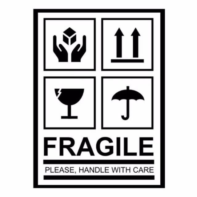 9 years ago need a quick quality logo? Logo fragile tambahan untuk paket SR12 | Shopee Indonesia