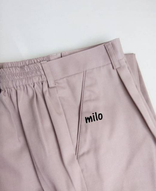 Celana baggy pants warna latte, milo, mocca dan nude ready size s, m, l, xl  dan xxl | Shopee Indonesia