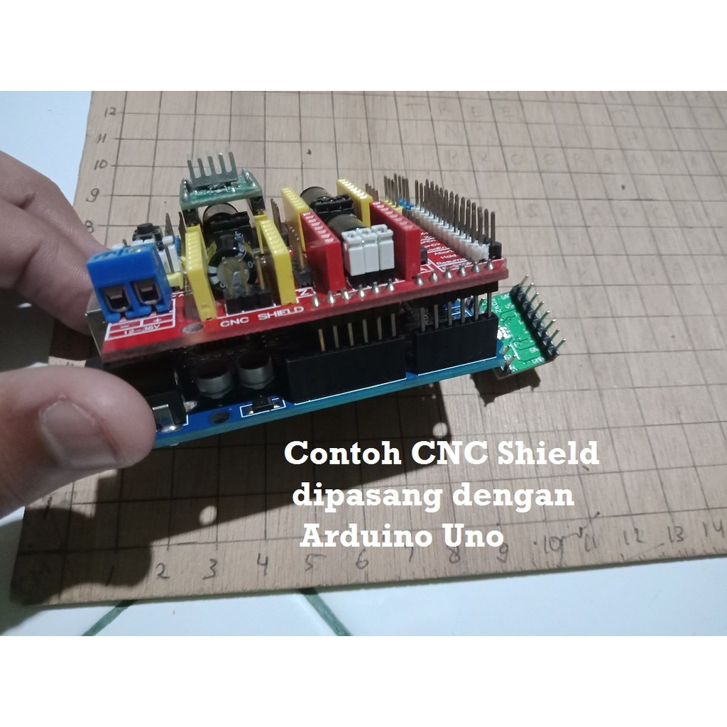 Hasil penelitian gambar persegi dari. Ebs Arduino Uno Cnc Shield V3 4 Motor Driver A4988 Reprap Cnc Grbl Mesin Controller Motor Stepper Shopee Indonesia