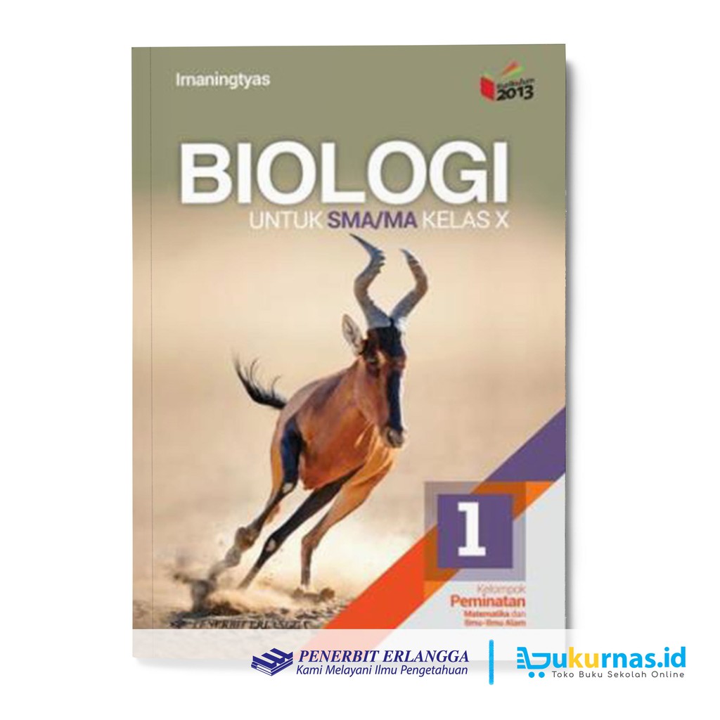Bekas Buku Erlangga Biologi Kelas 10 K13 Indonesia Toko Buku Online Alat Tulis.