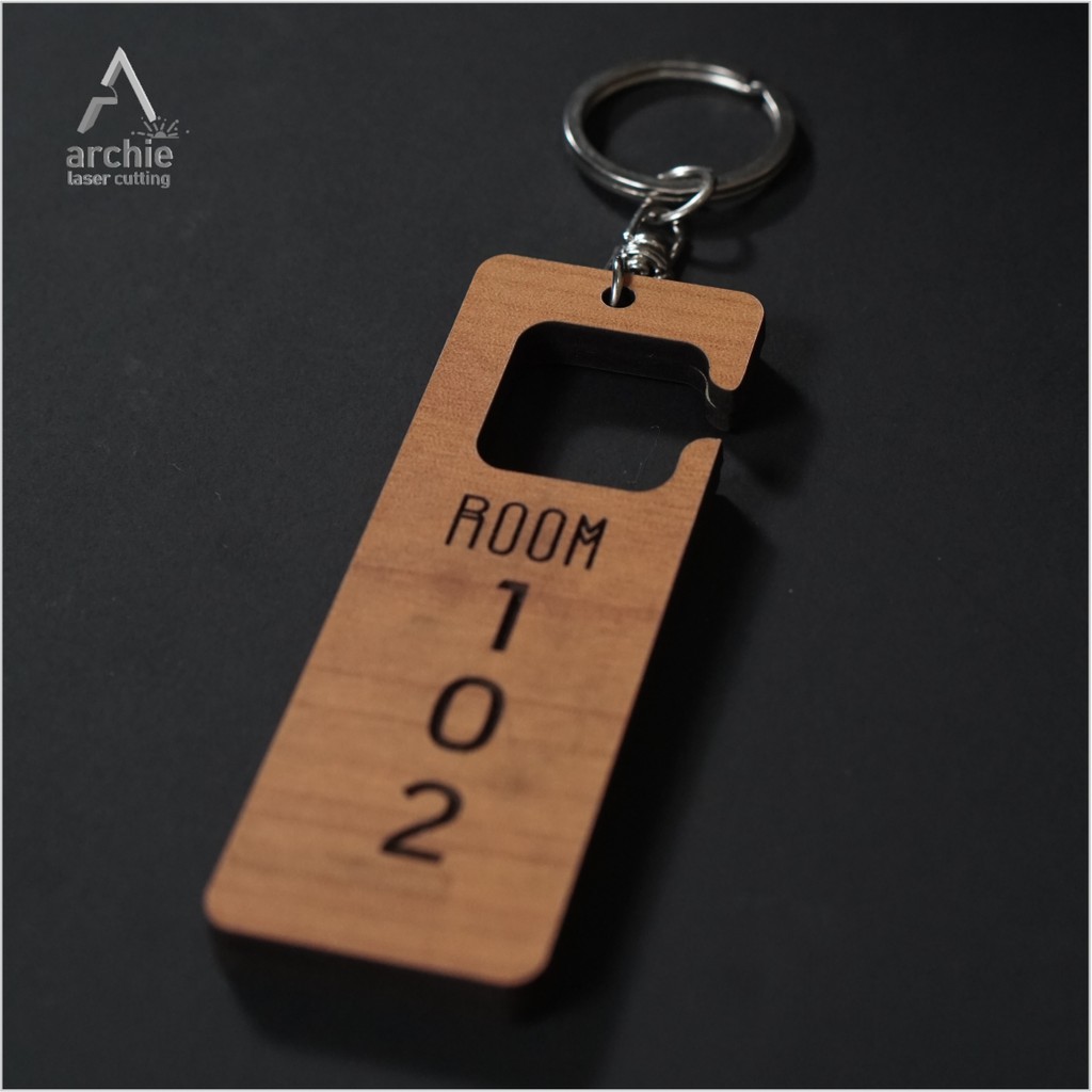 Gantungan Kunci Kayu untuk Hotel / Penginapan / Kost / Villa / Souvenir |  Shopee Indonesia