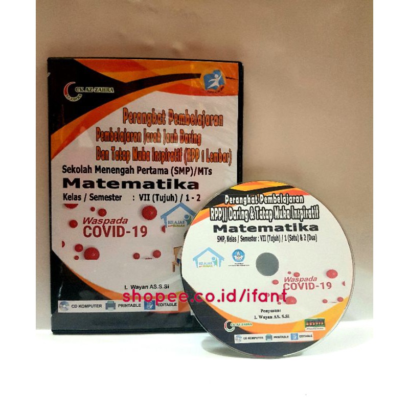 Download rpp matematika kelas 7, kelas 8, kelas 9 smp k13 revisi 2019. Cd Rpp Matematika Smp Mts Kurikulum 2013 Revisi 2017 Shopee Indonesia