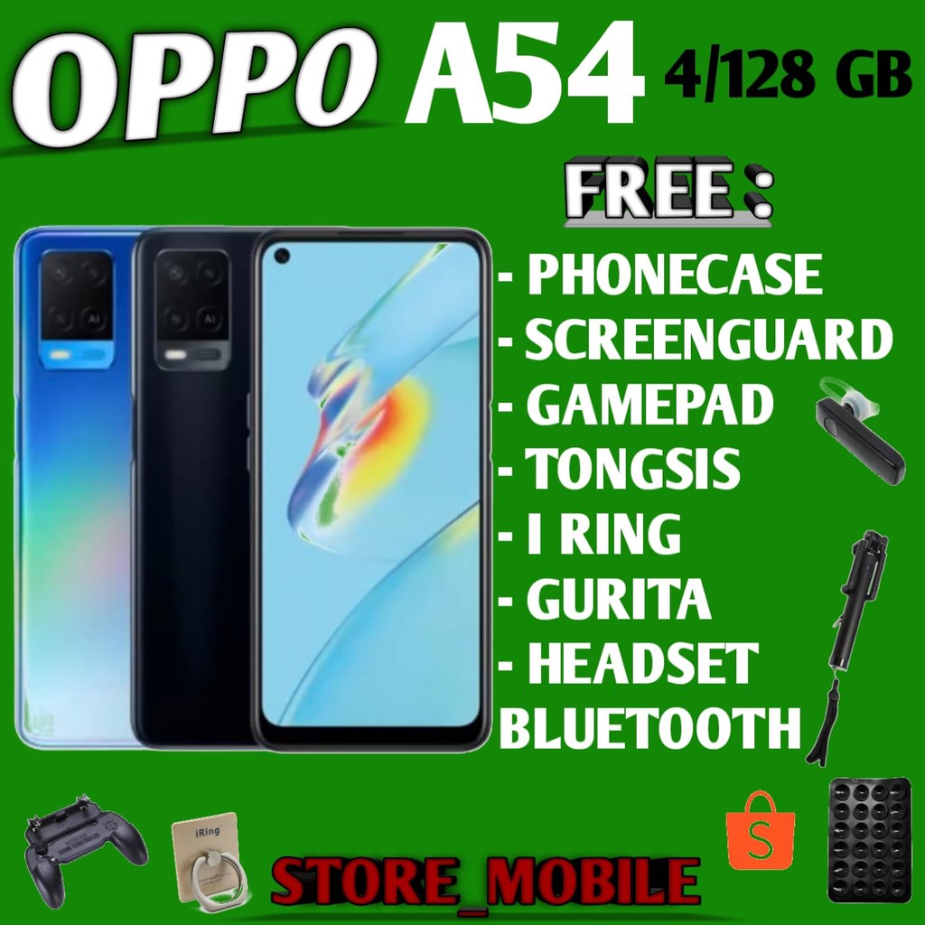 Oppo A54 Ram 6 128 Ram 4 64 Garansi Resmi Indonesia Handphone yang merupakan kelompok seri A ini.
