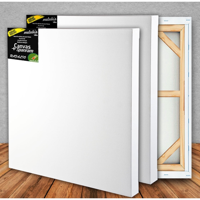 Kanvas Lukis + Spanram 100x100 cm Canvas Lukis 100 x 100cm by Ravalio |  Shopee Indonesia