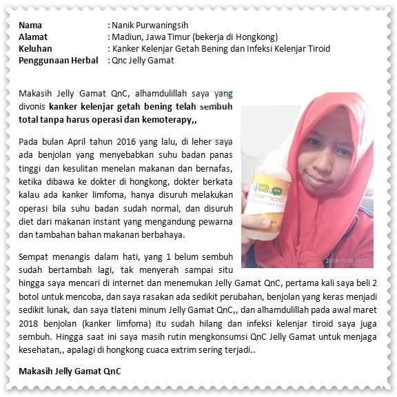 Obat Gondok Gondongan Kelenjar Getah Bening Di Leher Tumor