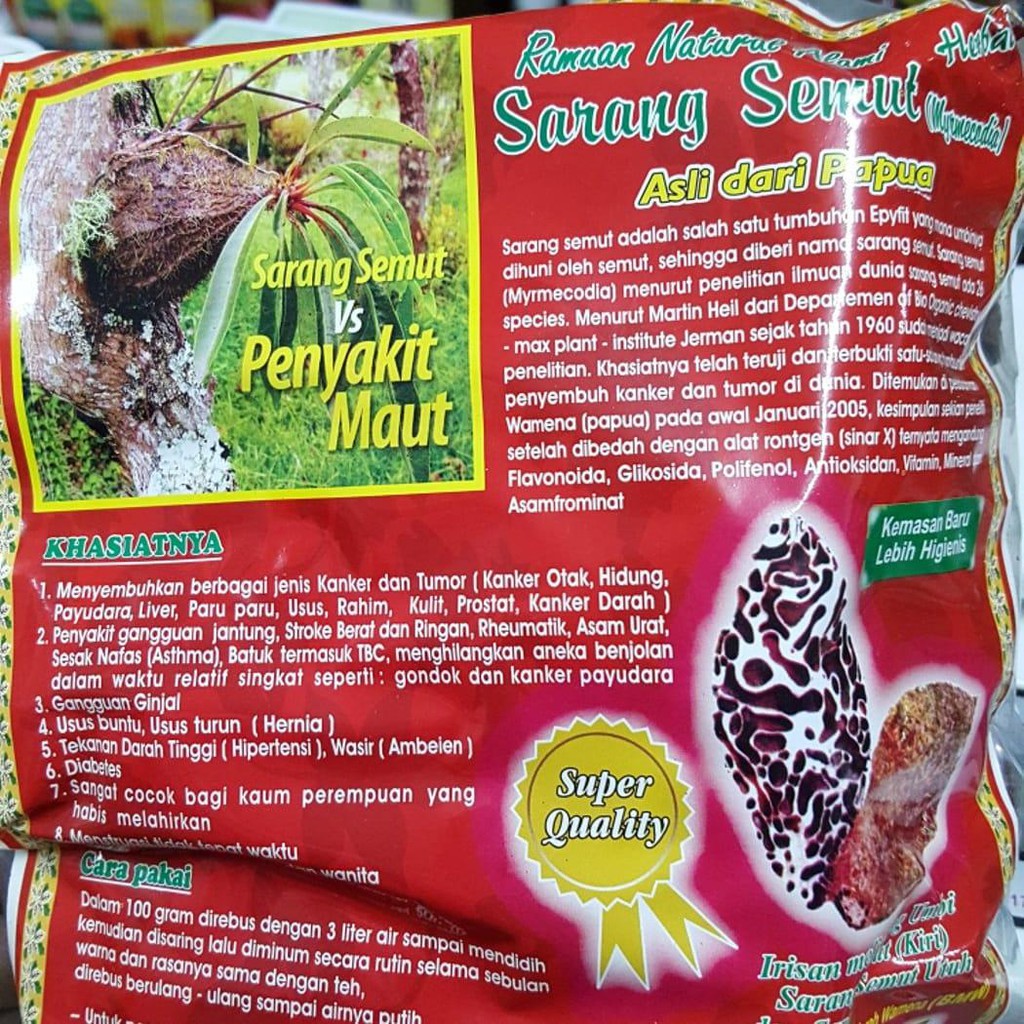 Jual HERBAL SARANG SEMUT PAPUA Indonesia|Shopee Indonesia