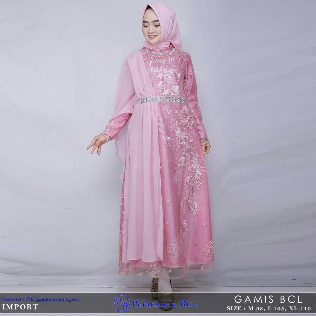 Kebaya Gamis Brokat Bcl Pb 3 Kebaya Modren Kebaya Muslim Kebaya