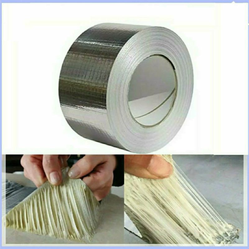 Flex tape lakban super bis ajadi solusi yang tepat. Lakban Tambal Bocor Lakban Penambal Bocor Tahan Air Panas Bahan Aluminium Foil 20cm X 5 Meter Shopee Indonesia