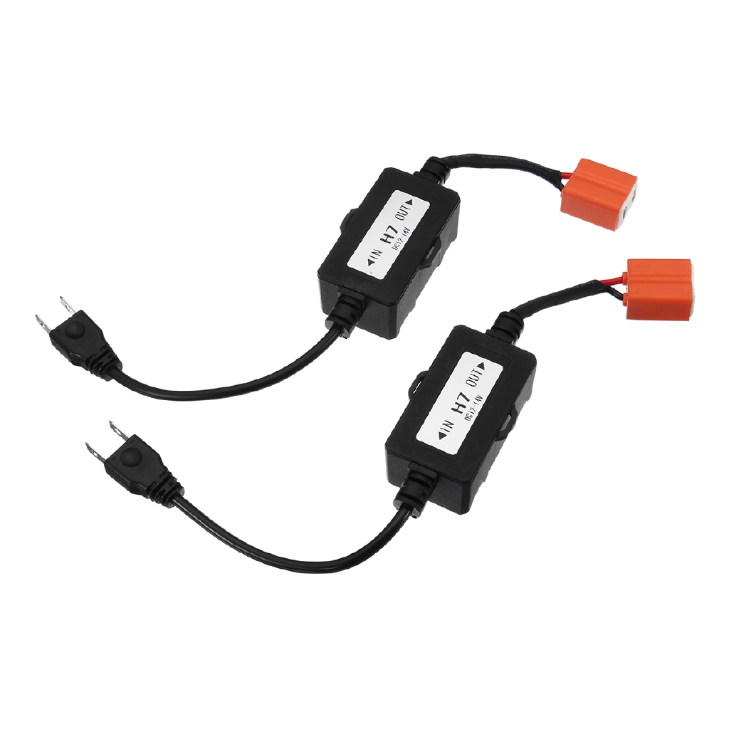 2pcs Decoder Load Resistor Lampu Led Strobo Untuk Mobil