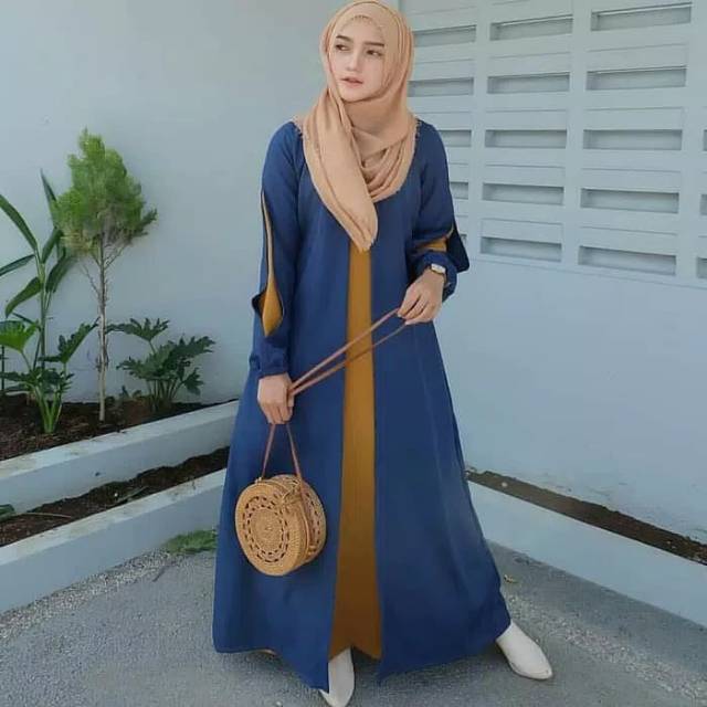 Gamis Remaja Britasya Baju Gamis Wanita Muslim Terbaru Shopee