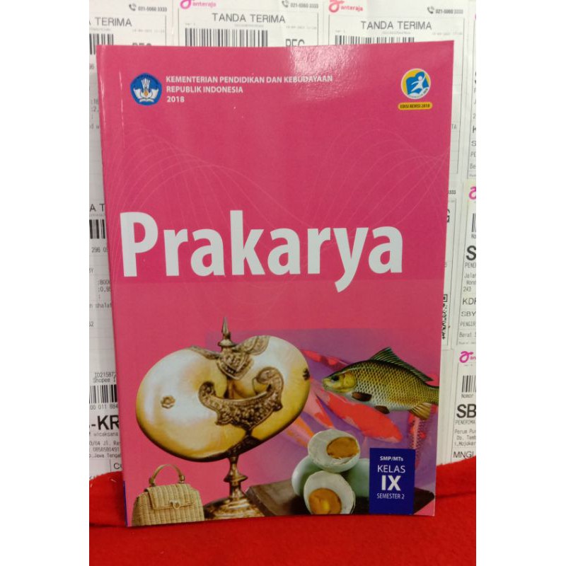 Buku Paket Prakarya Semester 2 Kelas IX (3) SMP K-13 | Shopee Indonesia