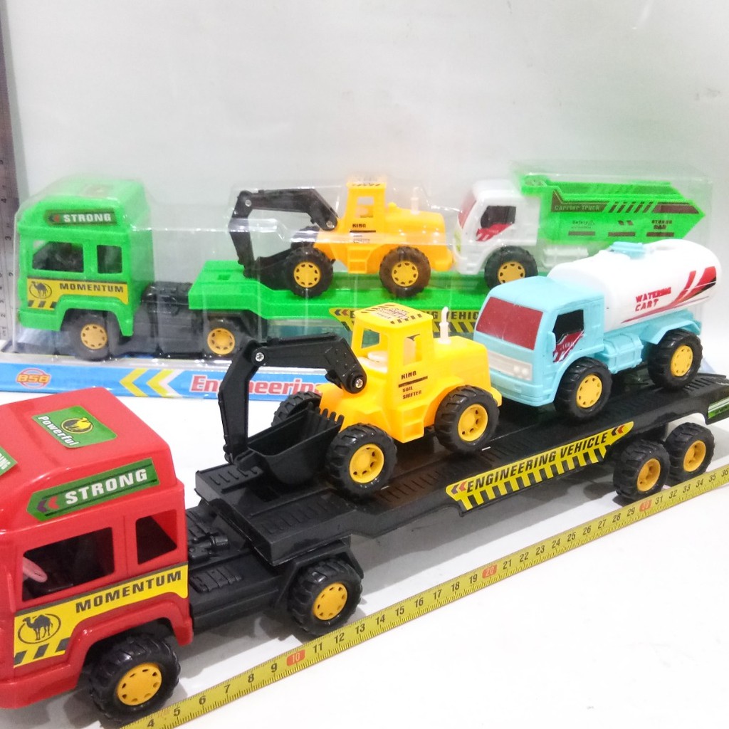 Mainan anak truk gandeng konstruksi - F330S | Shopee Indonesia