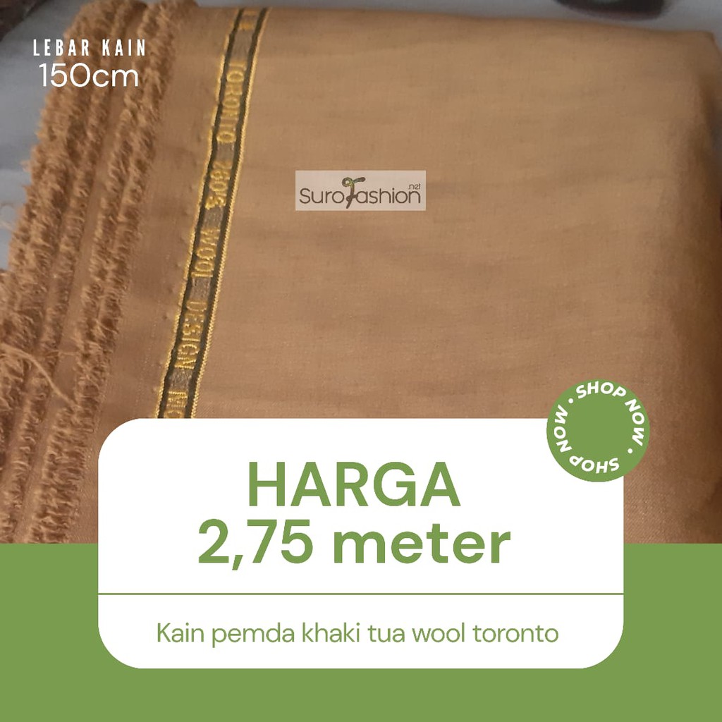 Warna khaki adalah warna kuning kecoklatan, lebih mengarah ke warna muda. Kain Pemda Asn Harga 2 75 Meter Warna Khaki Tua Khaki Muda Shopee Indonesia
