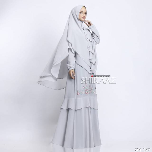 Gs 137 Gamis Syari Shiraaz Original Harga Reseller Shopee Indonesia