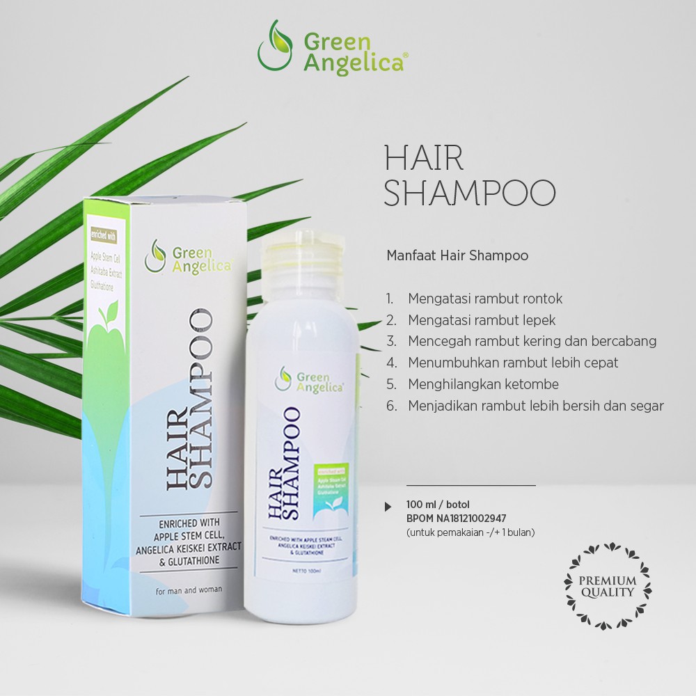 Teh hijau dikenal sebagai salah satu bahan makanan yang . Jual Shampo Penumbuh Rambut Rontok Parah Hilangkan Ketombe Alami Green Angelica Obat Botak Indonesia Shopee Indonesia