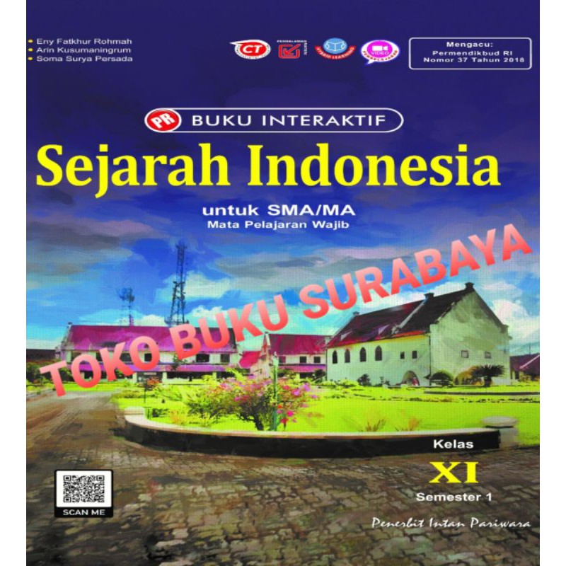 Buku Lks Pr Wajib Sma Kelas 11 Sejarah Indonesia Semester 1 Intan Pariwara 2020 Lazada Indonesia 