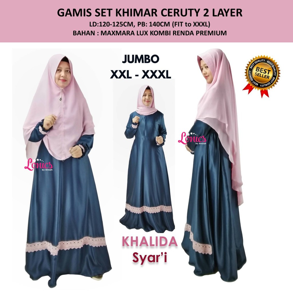 Model Gamis Pesta Syari Aisha Gamisalya Com