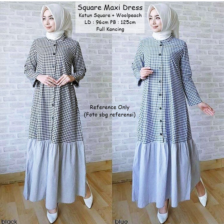 Gamis Kotak Gamis Garis Baju Kotak Baju Garis Shopee Indonesia