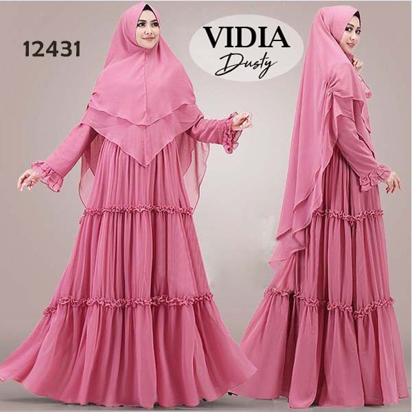 91 Gambar Baju Gamis Terbaru 2019 Dan Harganya Kekinian Modelbaju Id