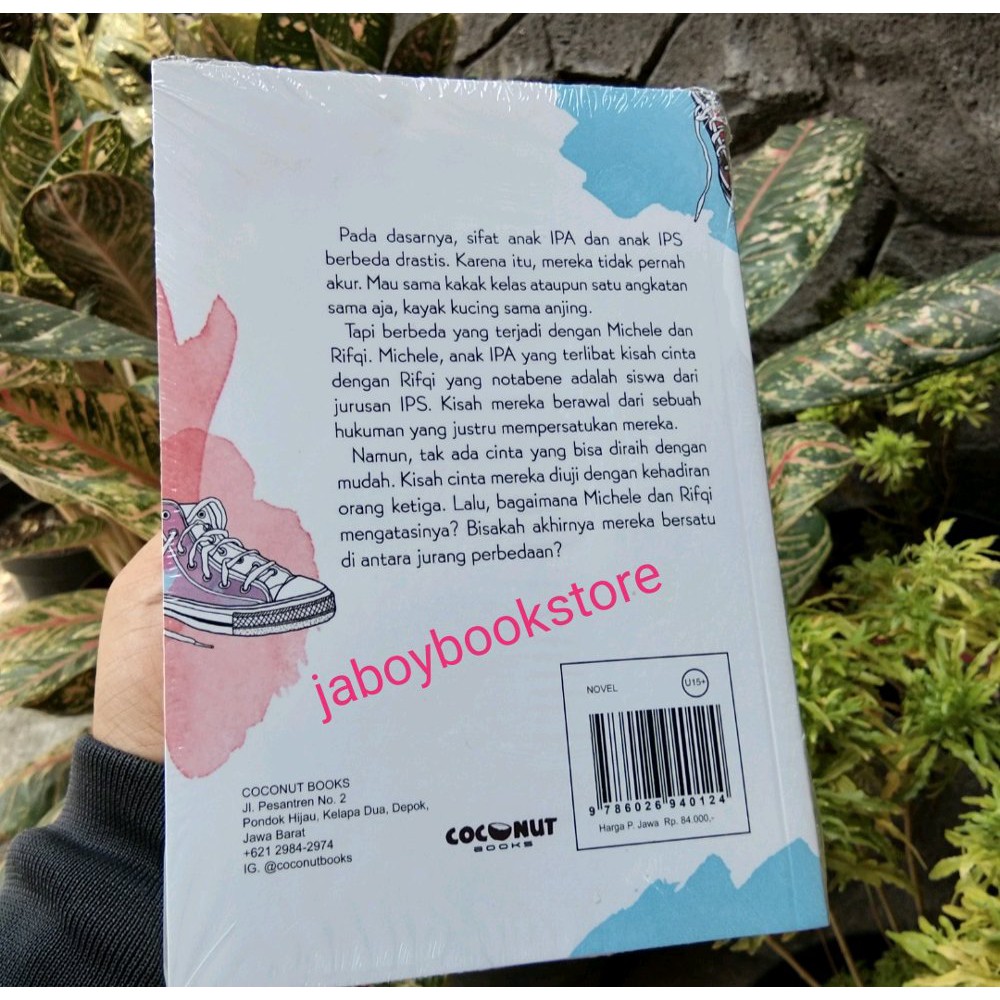 An illustration of an open book. Novel Ipa Ips Chachaii Shopee Indonesia