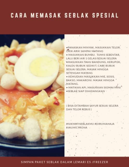 Langkah 6, masukkan mie dan kerupuk: Seblak Instan Bloom Shopee Indonesia