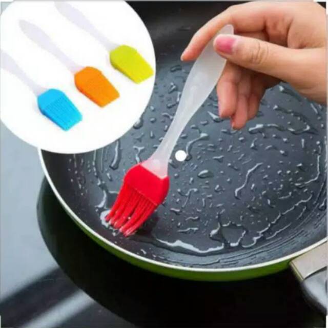 013) Kuas Memasak Silikon/ Kuas Mentega / Kuas Roti / Kuas Minyak / Kuas  Margarin/ Kuas Teflon | Shopee Indonesia
