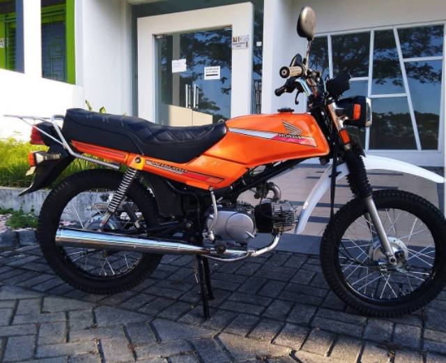 Beli honda win 2002 modif trail. Striping Honda Win Trail Merah Shopee Indonesia